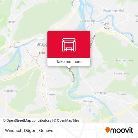 Windisch, Dägerli map