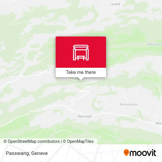Passwang map