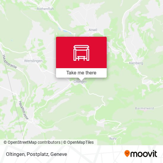 Oltingen, Postplatz map