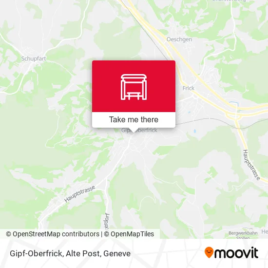 Gipf-Oberfrick, Alte Post plan