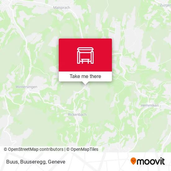 Buus, Buuseregg map
