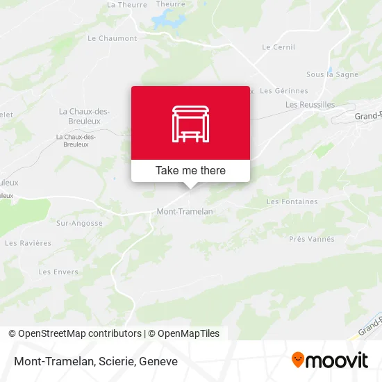 Mont-Tramelan, Scierie map