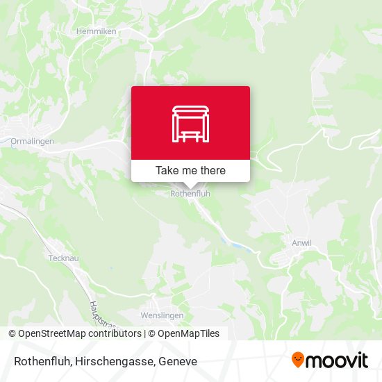 Rothenfluh, Hirschengasse map