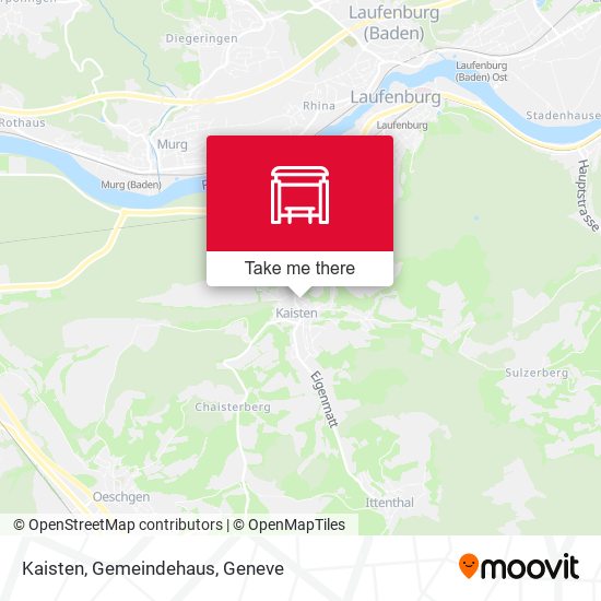 Kaisten, Gemeindehaus map