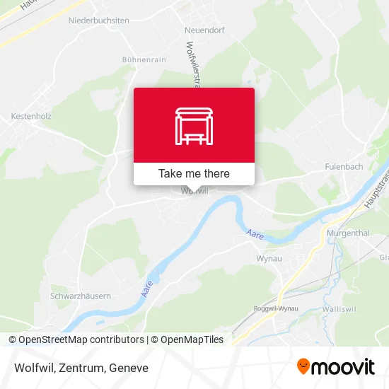 Wolfwil, Zentrum map