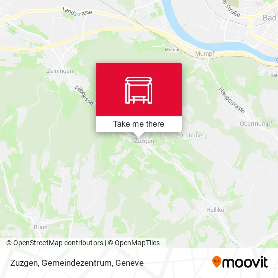 Zuzgen, Gemeindezentrum map