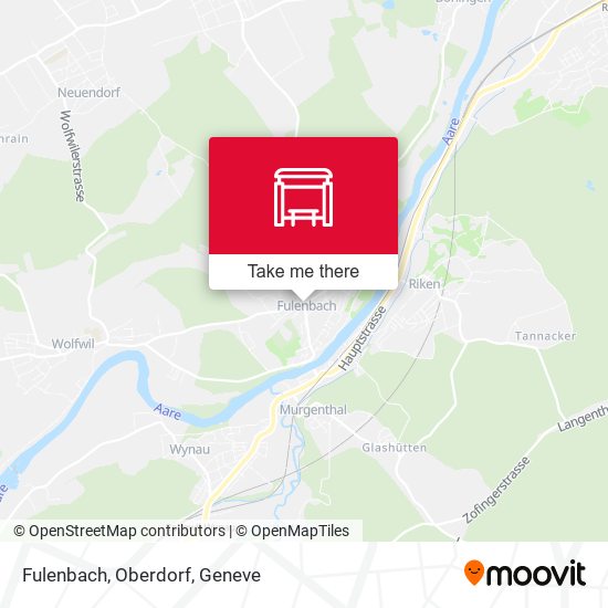 Fulenbach, Oberdorf map