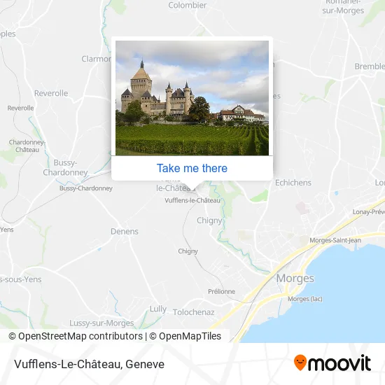 Vufflens-Le-Château map