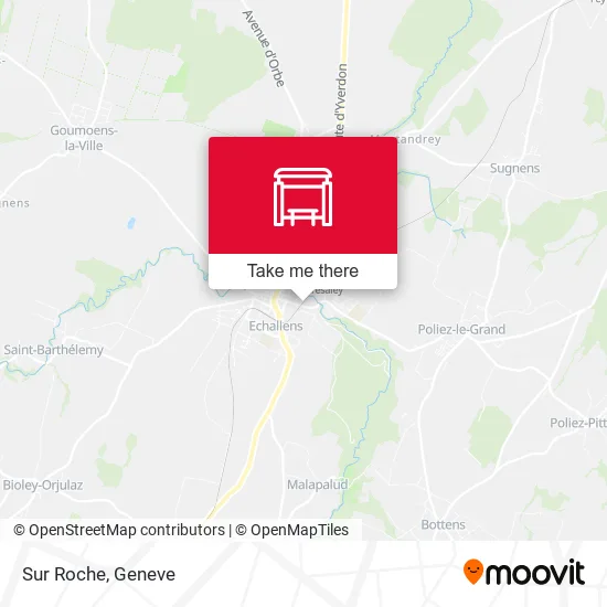 Sur Roche map