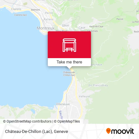 Château-De-Chillon (Lac) map