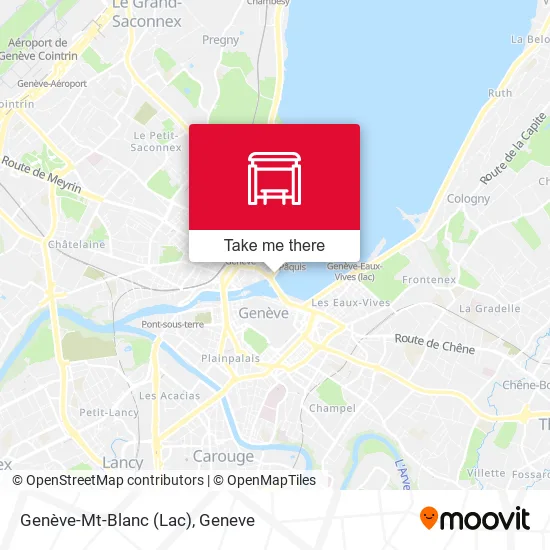 Genève-Mt-Blanc (Lac) plan