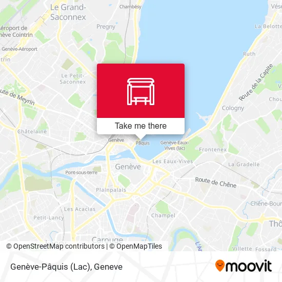 Genève-Pâquis (Lac) map