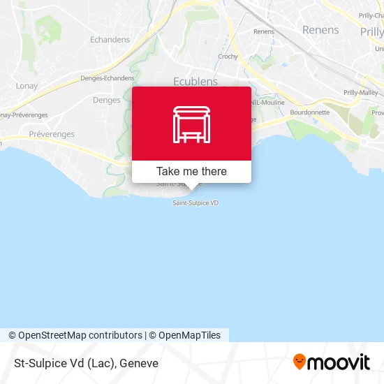 St-Sulpice Vd (Lac) map
