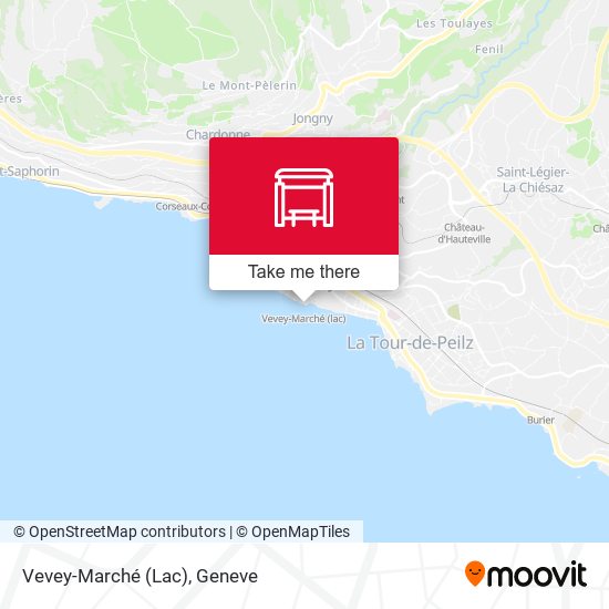 Vevey-Marché (Lac) plan