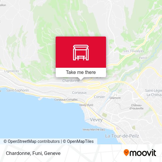 Chardonne, Funi map