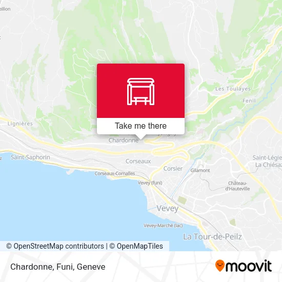 Chardonne, Funi map