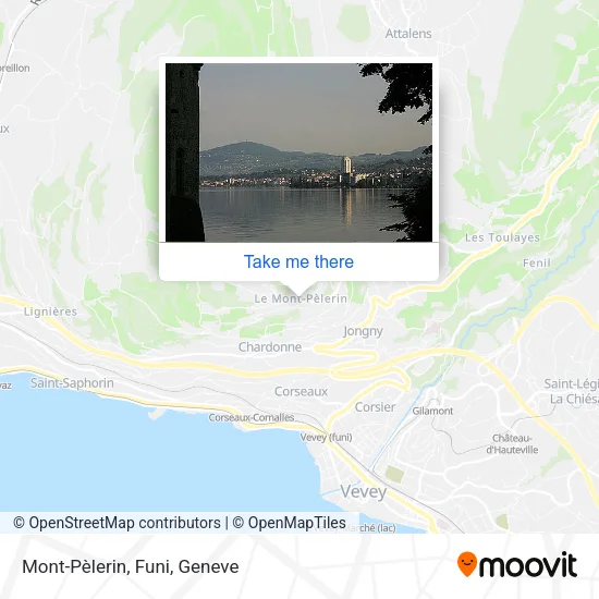 Mont-Pèlerin, Funi map
