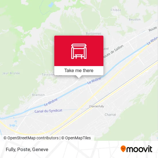 Fully, Poste plan