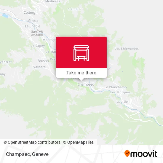 Champsec map