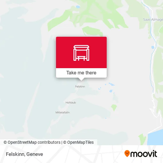 Felskinn map