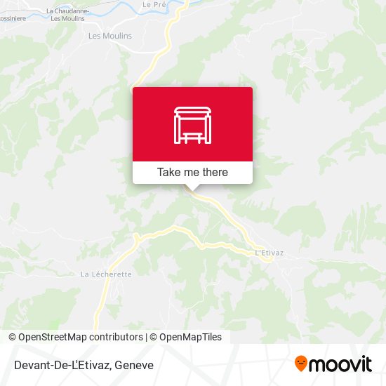 Devant-De-L'Etivaz map