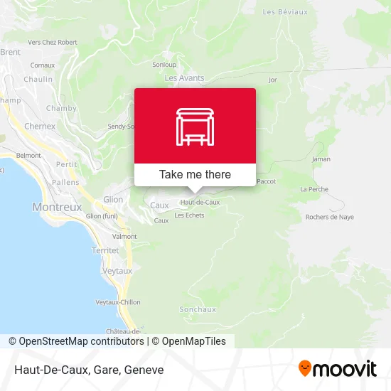 Haut-De-Caux, Gare map