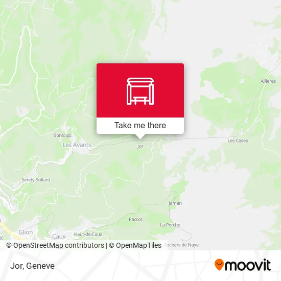 Jor map