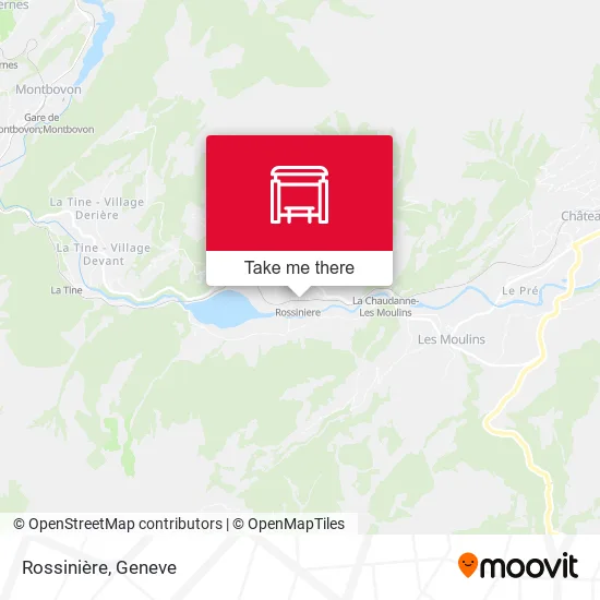 Rossinière map