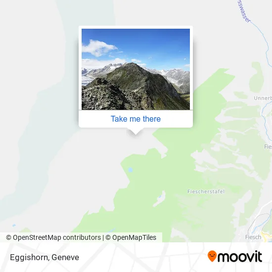 Eggishorn map