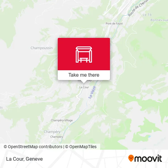 La Cour map