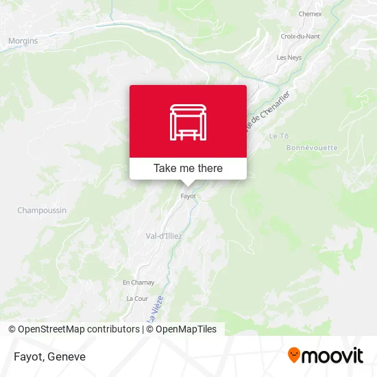 Fayot map