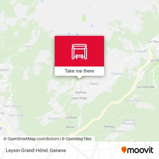 Leysin-Grand-Hôtel map