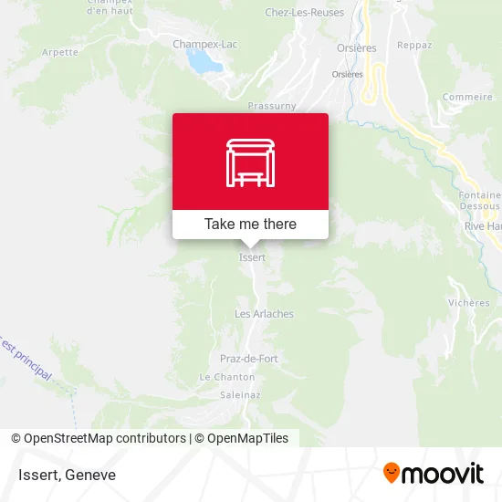 Issert map