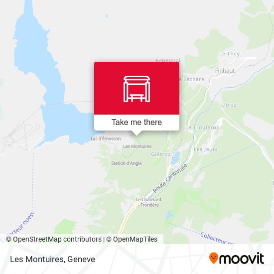 Les Montuires map