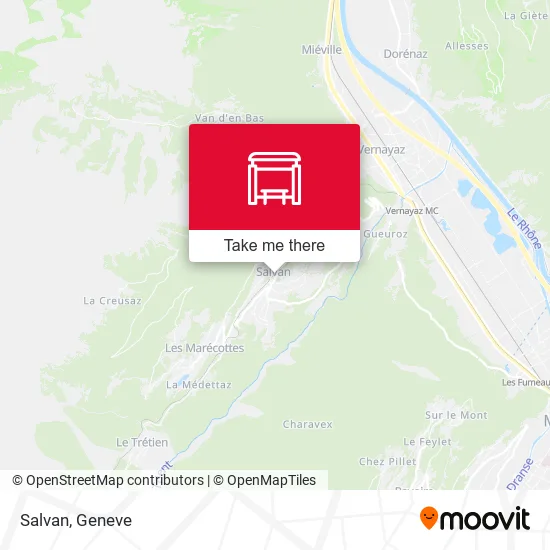 Salvan map