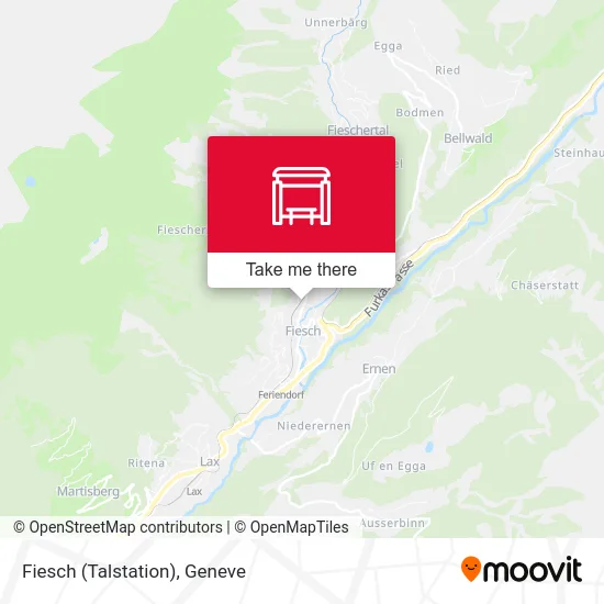 Fiesch (Talstation) map