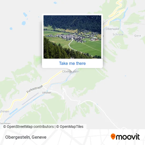 Obergesteln map