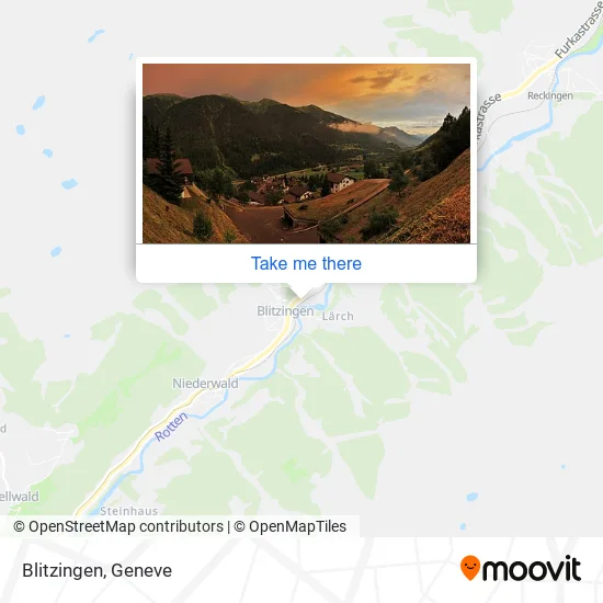 Blitzingen map