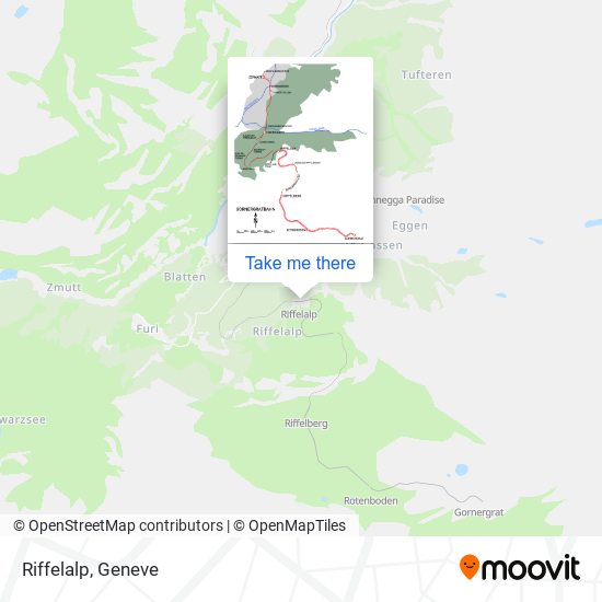 Riffelalp map