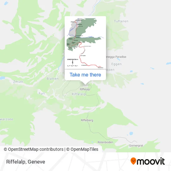 Riffelalp map