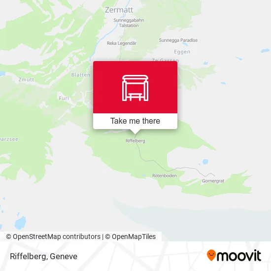 Riffelberg map