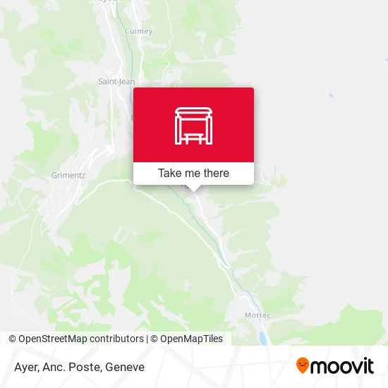 Ayer, Anc. Poste map