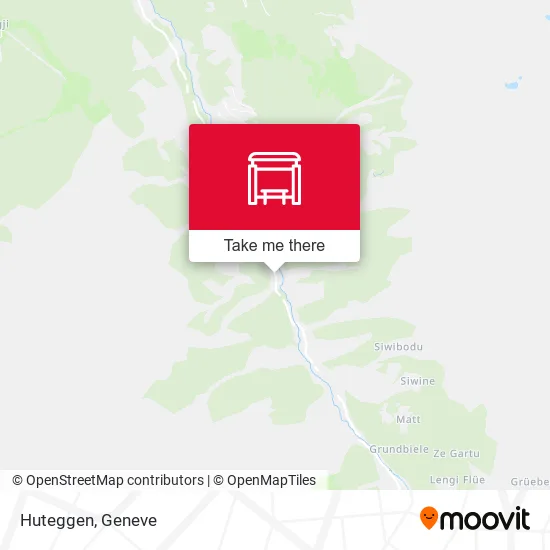 Huteggen map