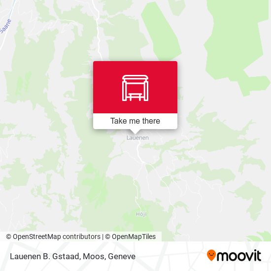 Lauenen B. Gstaad, Moos map