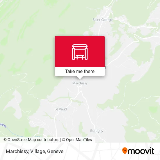 Marchissy, Village map