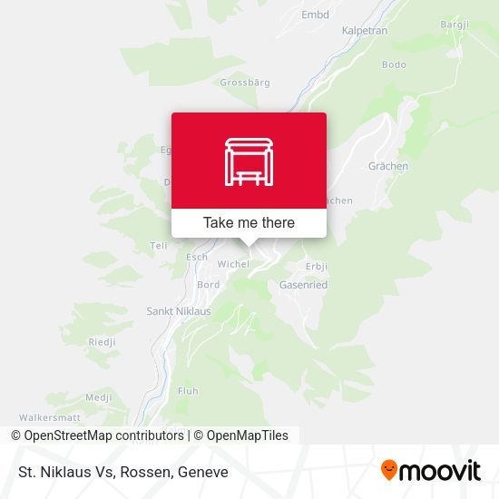 St. Niklaus Vs, Rossen map