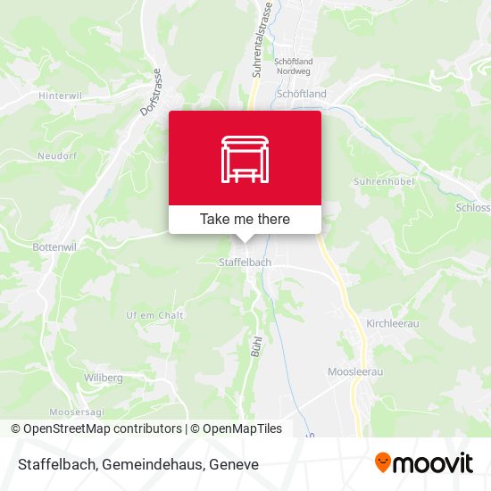 Staffelbach, Gemeindehaus map