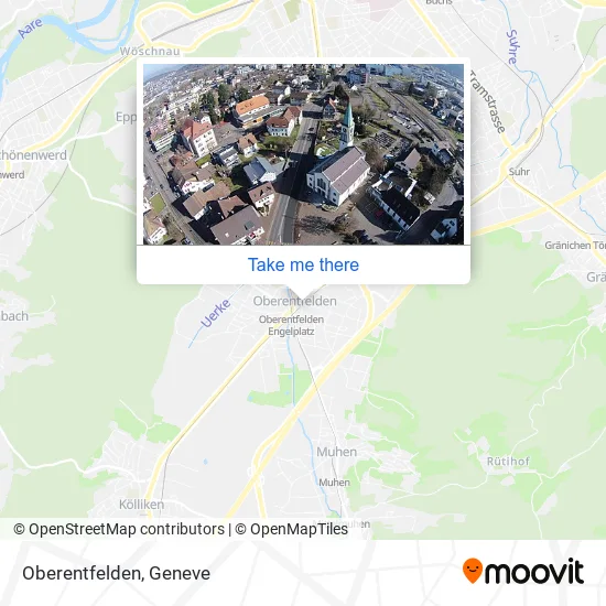 Oberentfelden map