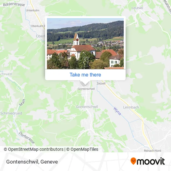 Gontenschwil map