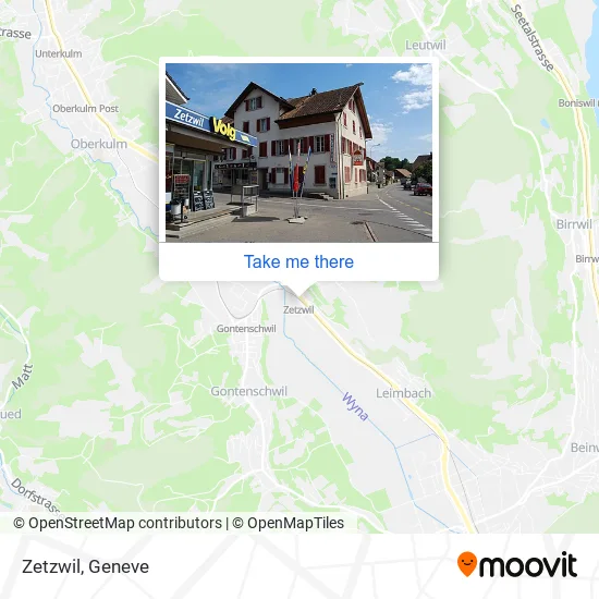 Zetzwil map